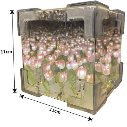 LAMPARA DE TULIPANES INFINITOS | ENVÍO GRATIS 🌷🌄