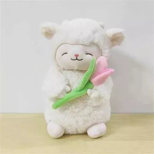 PELUCHE CORDERITO TULIPÁN | ENVÍO GRATIS 🐑🌷