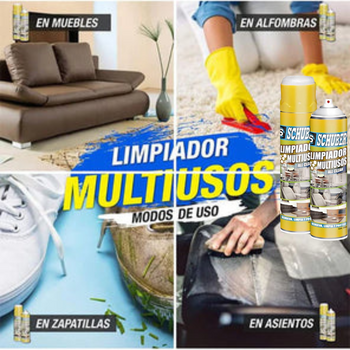 ESPUMA LIMPIADORA MULTIUSOS/ SEGUNDA COMPRA