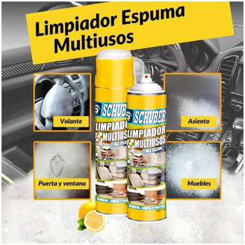 ESPUMA LIMPIADORA MULTIUSOS/ SEGUNDA COMPRA