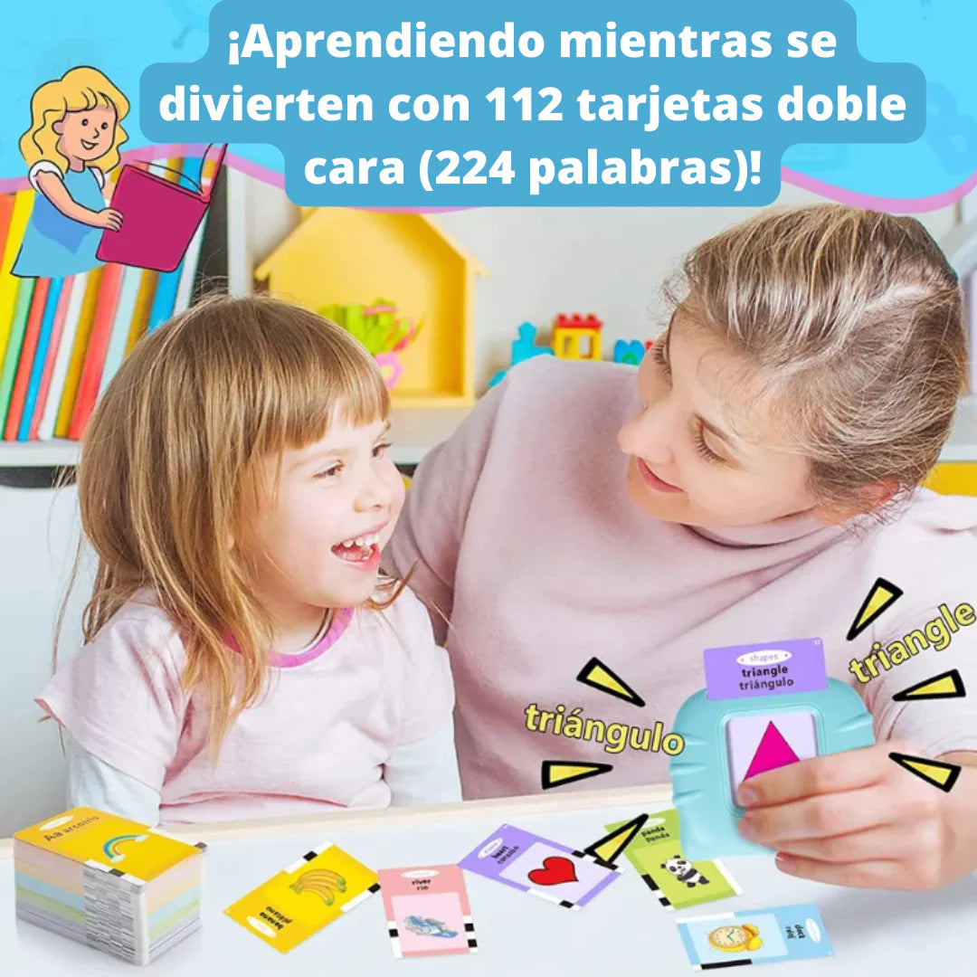 LECTOR BILINGUE DE TARJETAS EDUCATIVAS | ENVÍO GRATIS 📚👨‍🏫