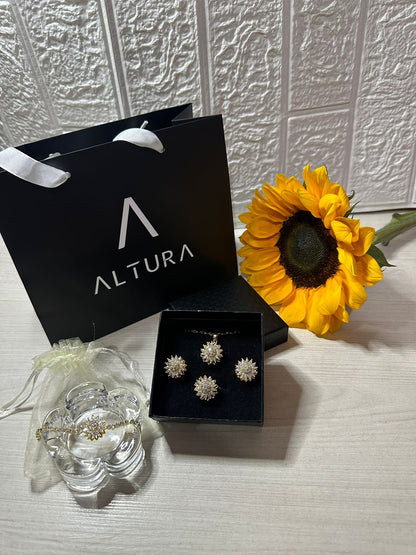 SET GIRASOLES GIRATORIOS | ENVÍO GRATIS 🌻📿💍